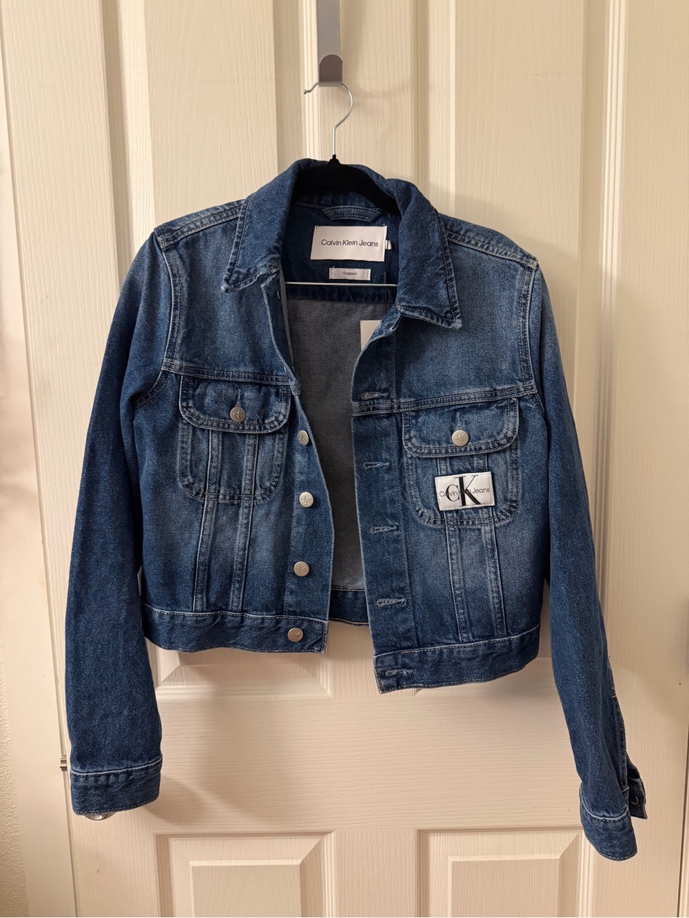 Calvin Klein Jeans Dark Blue Denim Jacket